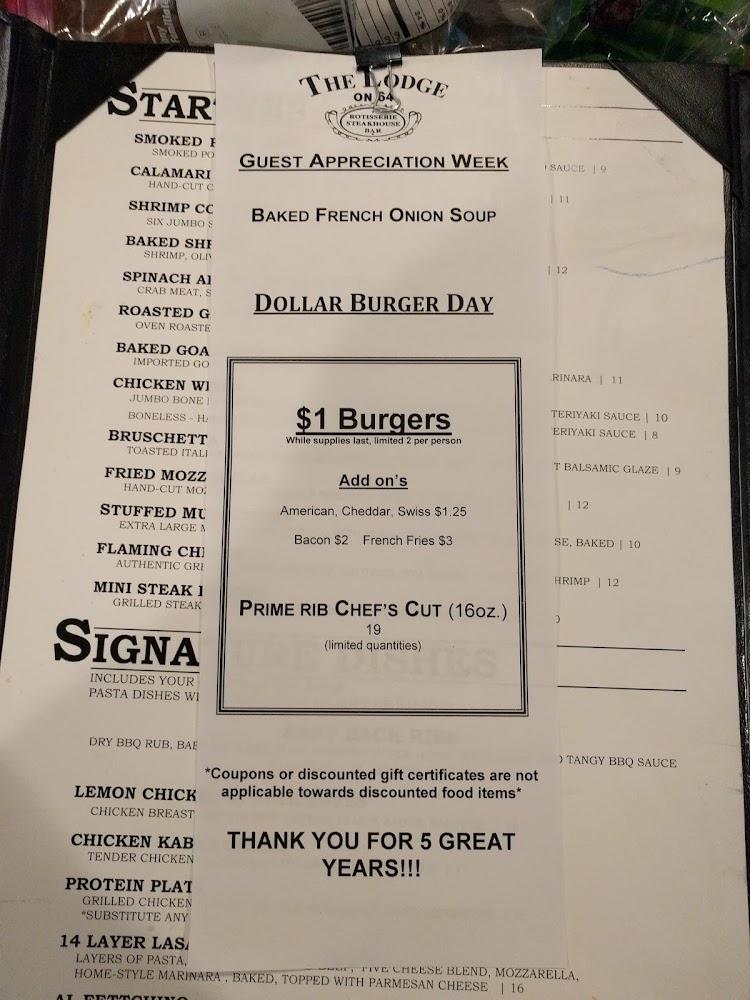 The Lodge on 64 Dish 1